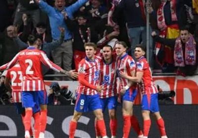 أتليتيكو مدريد يتخطى بلد الوليد بفوز سهل