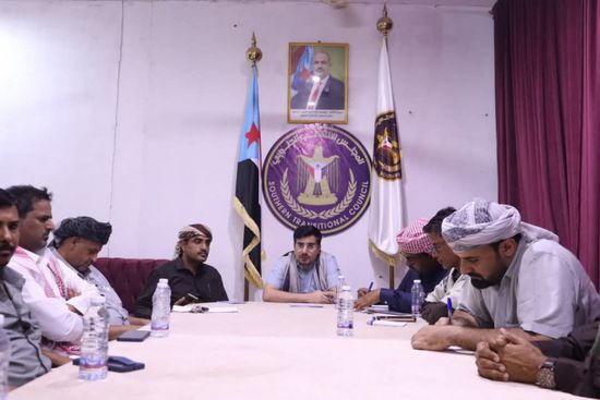 انتقالي المهرة يناقش مستوى الخدمات ويثمن دور القوات الجنوبية