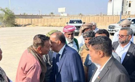 بن بريك يصل إلى المكلا قادما من أبوظبي