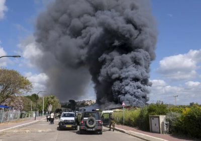 حريق هائل يلتهم ثاني أكبر محطة كهرباء في إسرائيل