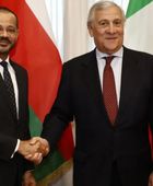 وزيرُ الخارجيّة الإيطالي يلتقي نظيره العماني في روما