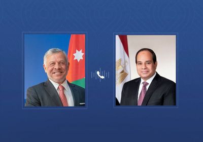 هاتفياً.. السيسي يؤكد تضامن مصر مع الأردن في مواجهة الإرهاب