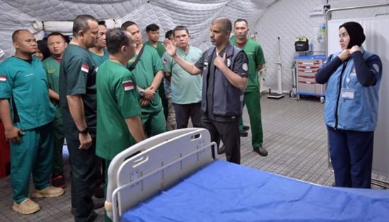 المستشفى الإماراتي بالعريش يستقبل الدفعة الثالثة من الطاقم الطبي الإندونيسي