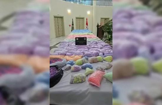 الأمن التونسي يضبط أكبر تهريب مواد مخدرة في تاريخ البلاد