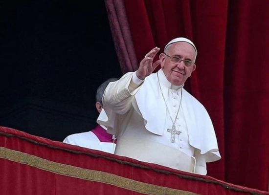 بابا الفاتيكان: الوضع في غزة مؤسف ومأساوي