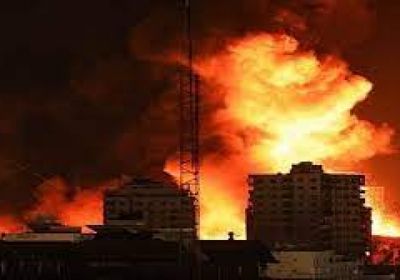 غارة إسرائيلية تستهدف مخيم جباليا شمال قطاع غزة