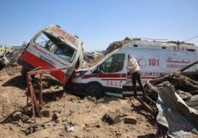 الدفاع المدني في قطاع غزة يندد بعمليات إعدام في مقتل مسعفين