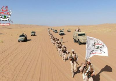 قوات العمالقة الجنوبية تنظم مسيرا عسكريا لرفع الكفاءة القتالية