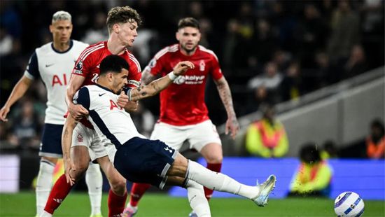    نوتنغهام يهزم توتنهام بثنائية في الدوري الإنجليزي