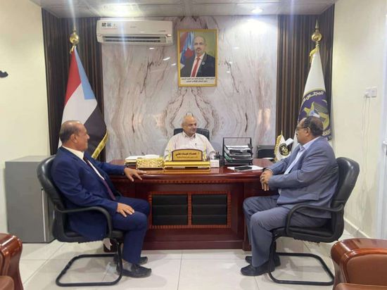 نائب رئيس الجمعية الوطنية يناقش أوضاع محافظة لحج