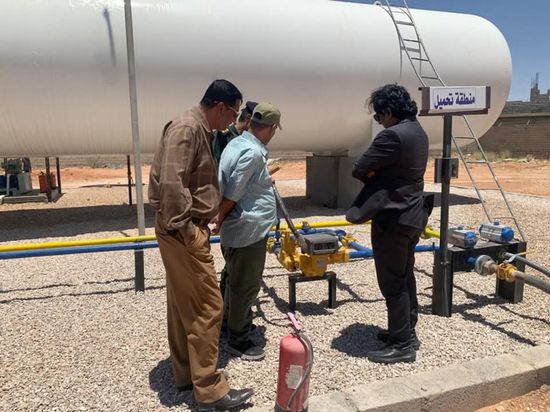 حملة ميدانية للرقابة على محطات تعبئة غاز السيارات في شبوة