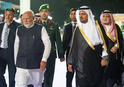 رئيس وزراء الهند يغادر جدة