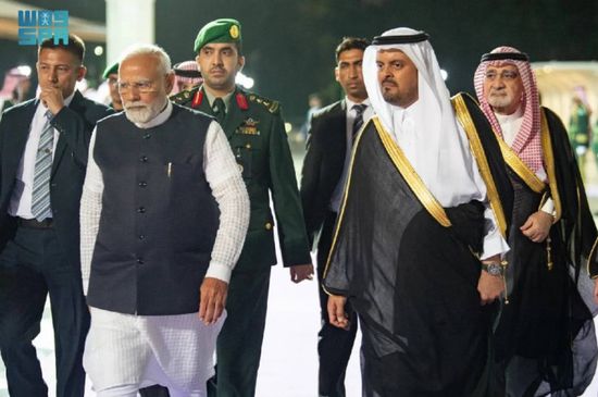 رئيس وزراء الهند يغادر جدة