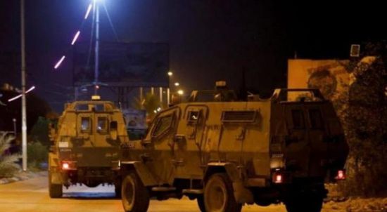 قوات الاحتلال تقتحم المنطقة الشرقية بنابلس