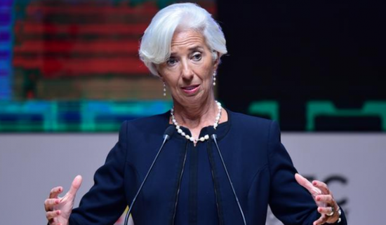 رئيسة المركزي الأوروبي تأمل في عدم إقالة باول