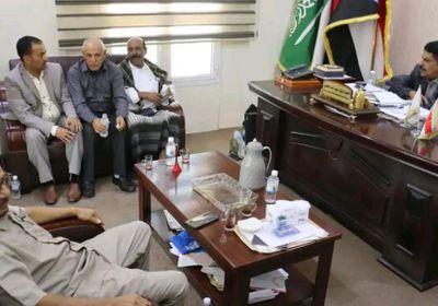 العميد المحمدي يلتقي قيادات انتقالي شبوة والضالع ولحج
