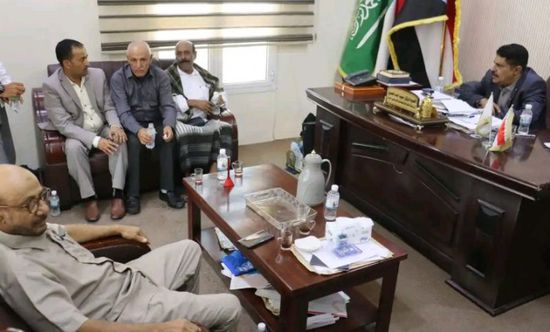 العميد المحمدي يلتقي قيادات انتقالي شبوة والضالع ولحج