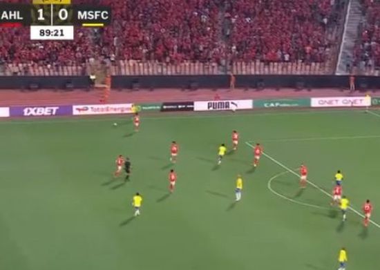  صنداونز يتعادل مع الأهلي ويتأهل لنهائي دوري أبطال إفريقيا