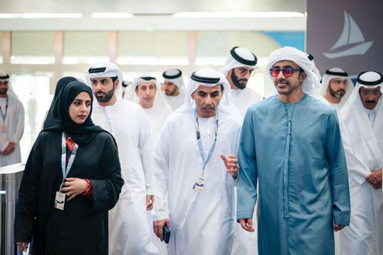 عبدالله بن زايد يفتتح الدورة الـ43 من معرض أبوظبي الدولي للكتاب