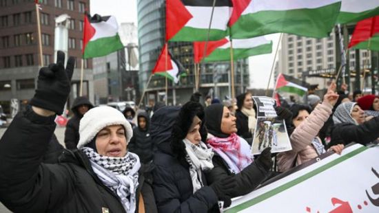 تظاهرات بالسويد لرفض تهجير الفلسطينيين