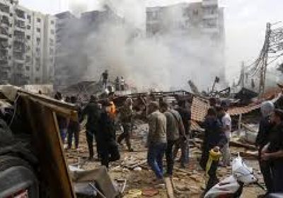 قصف مبنى في جنوب بيروت عقب تحذير إسرائيلي