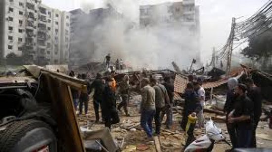 قصف مبنى في جنوب بيروت عقب تحذير إسرائيلي