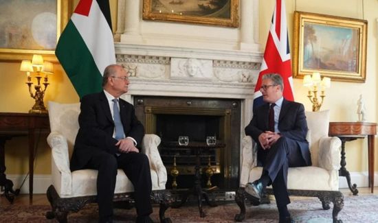 رئيس الوزراء البريطاني يستقبل نظيره الفلسطيني في لندن