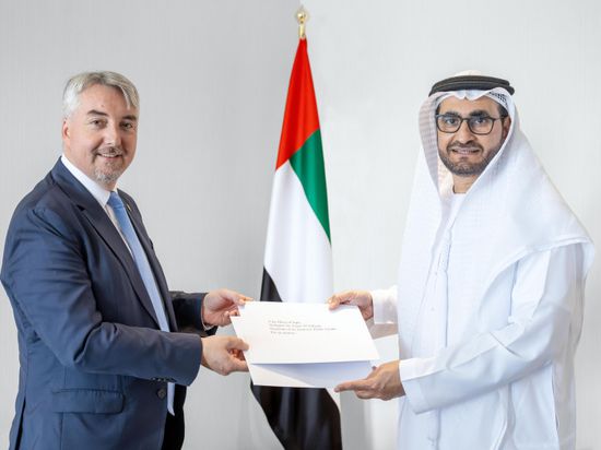 الخارجية الإماراتية تتسلم أوراق اعتماد سفير الإكوادور لدى أبوظبي