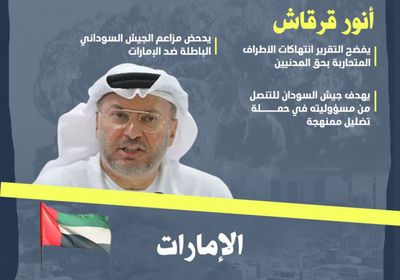 قرقاش: تقرير مجلس الأمن يدحض مزاعم جيش السودان ضد الإمارات