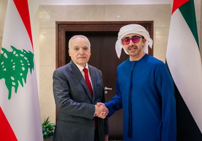 عبدالله بن زايد يبحث مع وزير الثقافة اللبناني التعاون بين البلدين