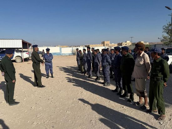 العميد الجابري يتفقد الأداء الأمني في الضليعة ويبعث