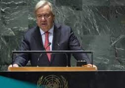 غوتيريش يدين القصف الإسرائيلي قرب القصر الرئاسي في دمشق