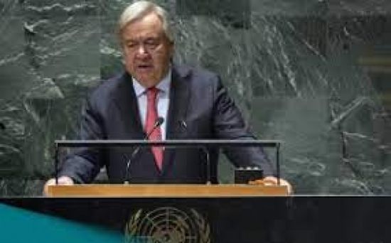 غوتيريش يدين القصف الإسرائيلي قرب القصر الرئاسي في دمشق