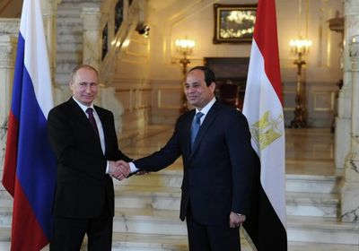 السيسي يتلقى دعوة من بوتين للمشاركة باحتفالات عيد النصر