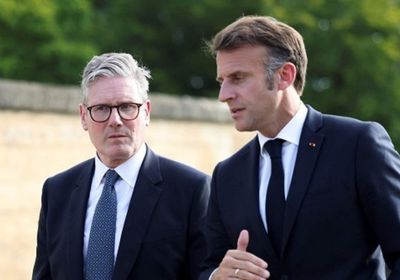 ستارمر وماكرون يبحثان الوضع في غزة وأوكرانيا