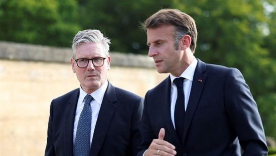 ستارمر وماكرون يبحثان الوضع في غزة وأوكرانيا