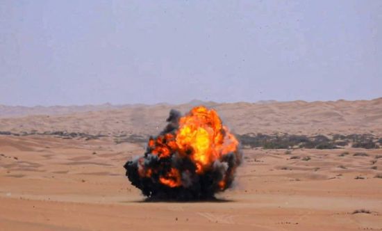 مسام: تفجير 600 لغم وعبوة ناسفة في مديرية عين
