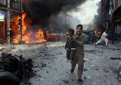 انفجار في لاهور شرقي باكستان