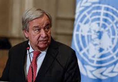 غوتيريش يهنىء البابا الجديد