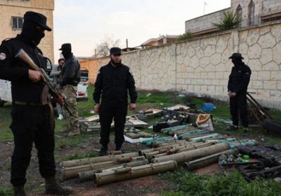 الأمن السوري يضبط أسلحة وذخائر بريف دمشق