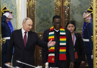 بوتين: زيمبابوي شريك موثوق في أفريقيا