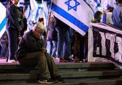 آلاف الأشخاص بإسرائيل يتظاهرون بسبب غزة