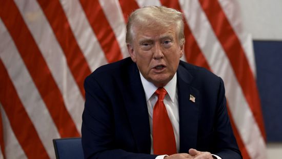 ترامب يعلق على حماس بشأن الرهينة الأمريكي