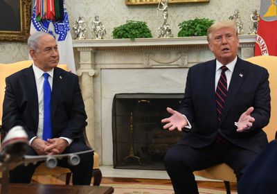 إسرائيل توقف تصعيد هجومها بغزة بسبب ترامب