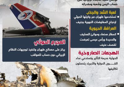 الحوثي يجلب الخراب إلى اليمن (إنفوجراف)