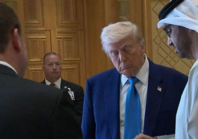 ترامب يصل إلى قصر الوطن بأبوظبي للمشاركة في حوار الأعمال الإماراتي الأمريكي
