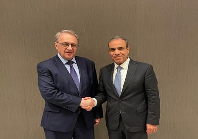 وزير الخارجية المصري يبحث مع بوجدانوف مشروع الضبعة والتطورات في غزة