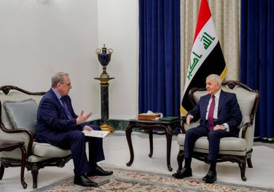الرئيس العراقي يتسلم رسالة خطية من نظيره الروسي