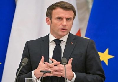 الرئيس الفرنسي يدعو أوروبا لإدانة الوضع فى غزة
