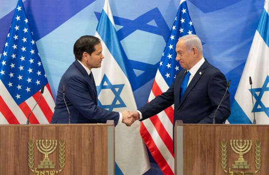 روبيو يبحث مع نتنياهو الأوضاع في غزة